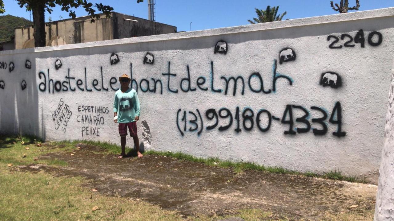 Hostel Elephant Del Mar Guarujá Exterior photo